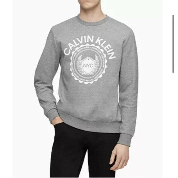Calvin Klein Other - Calvin Klein Mens Sweater Sweat Shirt  Gray Size L